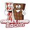 Signmission Chocolate Covered Bacon 2 Decal Concession Stand Food Truck Sticker, D-24 Chocolate Covered Bacon 2 D-DC-24 Chocolate Covered Bacon 219 - alternate 1